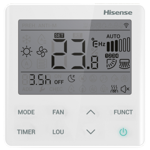 Полупромышленные сплит-системы Hisense AUD-36UX4REH8/AUW-36U4RK7